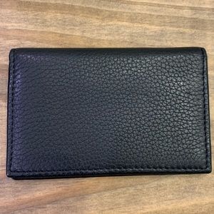 Bosca Genuine Leather Calling Card Case